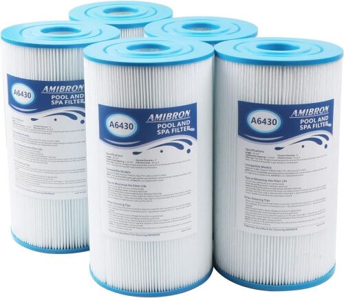 Amibron Pool & Spa Filter, 5 Pack  - Lot 113