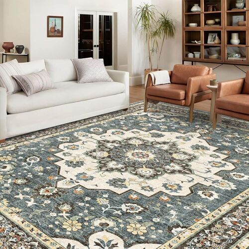 TOPRUUG Washable Oriental Area Rug 9x12  - Lot 253