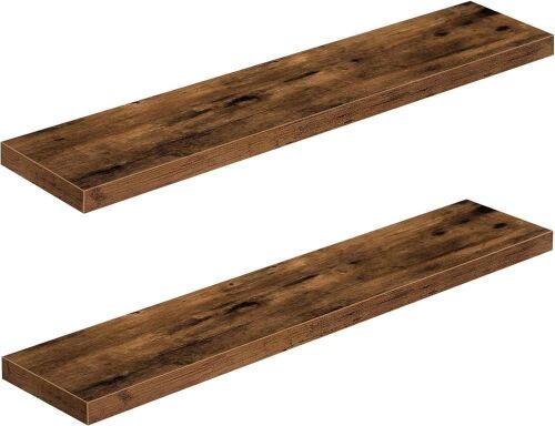 QEEIG Floating Shelf, 48" x 9", Set of 2  - Lot 567