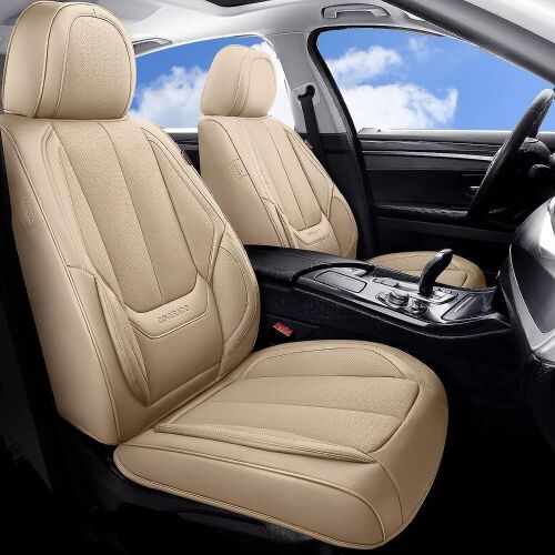 Coverado Car Seat Covers Front Seats, Beige - Lot 455