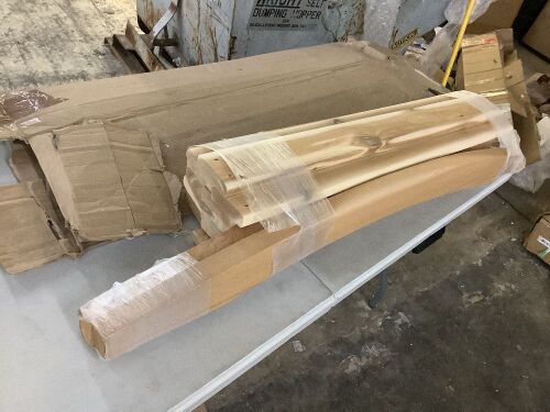 4' Garden Bridge - Cracked Piece  - Lot 291
