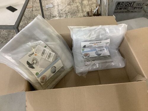 Lot of (2) Heavy Duty Waterproof Clear PVC Tarp 7 x 9FT - Lot 288