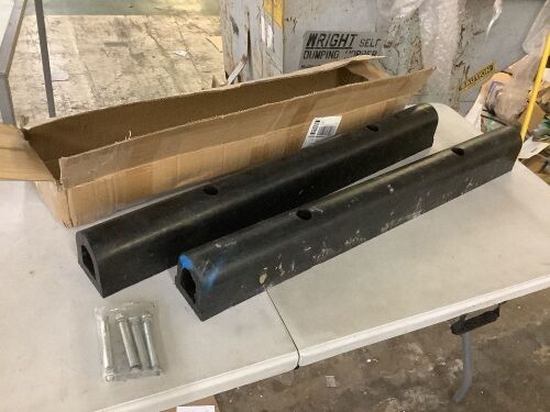 Heavy Duty Rubber Bumper, Set of 2  - Lot 116