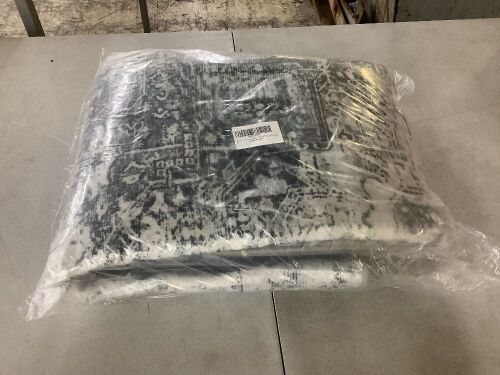 Worxvell Oriental Machine Washable Rug  - Lot 276