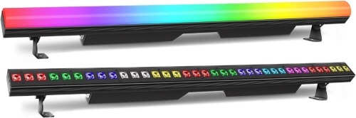 ED Stage Wash Lights Bar,120W 40" Stage Light Bar, Spectrum Wash 36 RGBW LED DJ Light Bar with Detachable Cover, DMX Control Sound Activated Uplight for Club Wedding Party DJ Gig Stage Light - Lot 9105