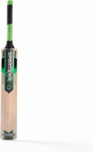 PORTSAXIS Hitwin Grade 2 Kashmir Willow Cricket Bat, Rubber Grip, Concave Back Profile, Semi Round Bottom, Full Size - Lot 8942