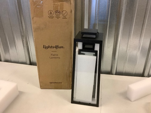 Lights4fun Flame Lantern - Lot 9003