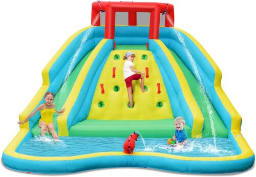 HONEY JOY Inflatable Water Slide - Lot 9142