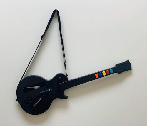 Wireless Guitar for Wii Guitar Hero and Rock Band Games - Lot 9175