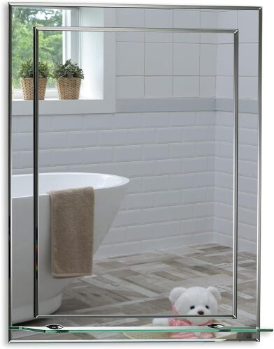 Neue Design Mood Rectengular Bathroom Mirror - Lot 9204