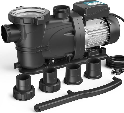 2 HP Pool Pump with timer - Lot 9213