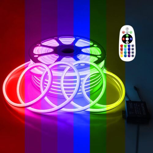 Aclorol RGB Neon Rope Lights - Lot 9221