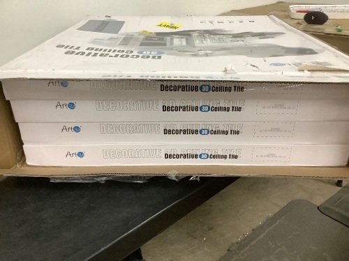 Decrotive 3D Ceiling Tile - Lot 9229