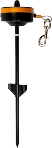 Howard Pet Retractable Tie-Out Cable, Rotates 360 Degrees, 15'  - Lot 143