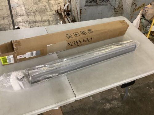 Persilux Blackout Roller Shades, Dark Grey, 34" x 64"  - Lot 148