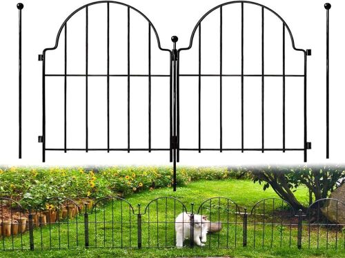 Blingluck Garden Fence, 22 in(H) x 27.5 ft(L), 25 Pc  - Lot 252