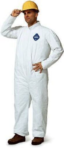  Dupont 25pk Lg White Coverall - Lot 257