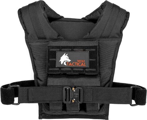 WOLF TACTICAL Weighted Training Vest 25lb  - Lot 311