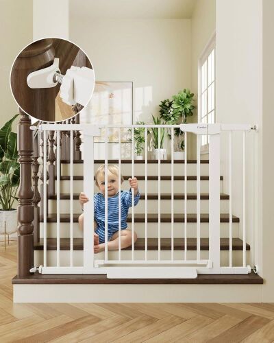  Cumbor 29.7-46" Baby Gate for Stairs - Lot 417