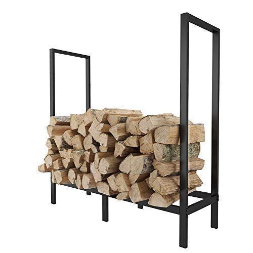 Metal Firewood Log Rack 96" x 48" x 15.4"  - Lot 510