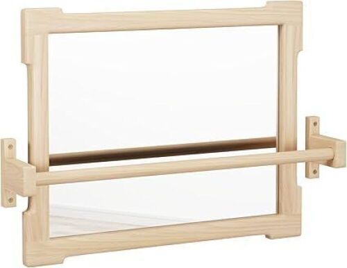 Montessori Pull Up Bar with Mirror for Infants - Lot 529
