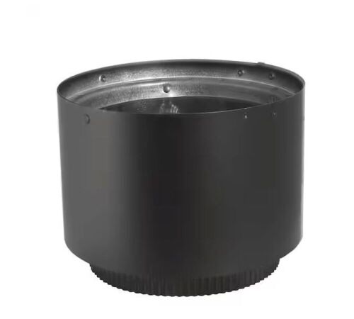 DuraVent DVL 6 in. Adapter Section in Black - Lot 538