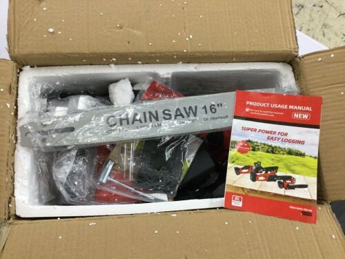 Brushless Electric Chain Saw  - Lot 602