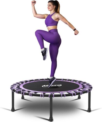 NEWAN 40" Silent Mini Fitness Trampoline  - Lot 625