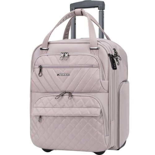 KROSER Carry On Underseat 16-inch Lightweight Overnight Suitcase - Lot 353