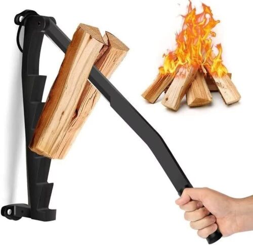XDGGCSY Wall Mounted Firewood Log Splitter  - Lot 440