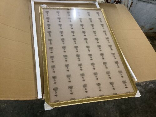 Gold Poster Frame  - Lot 459