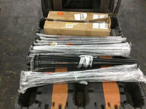 Lot of (6) Sets of Hairpin Table Legs, (4) 36" & (2) 24"  - Lot 376