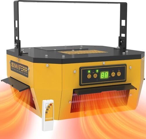 Dimaferr 360 Degree Electric Garage Heater, 7500 Watt - Lot 95