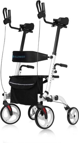 ELENKER Upright Rollator Walker  - Lot 222