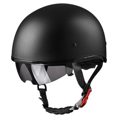 AHR Half Face Motorcycle Helmet, Medium  - Lot 321