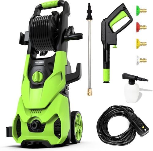 Rock&Rocker Electric Pressure Washer, 2150PSI Max 2.6 GPM  - Lot 666