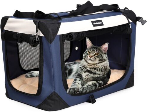 Sivlefoss Collapsible Pet Carrier, 20" x 14" x 14"  - Lot 187