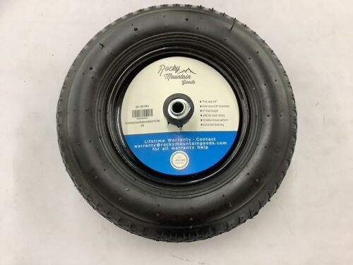 Rocky Mountain Goods Wheelbarrow Wheel 16" Air Filled - Lot 492