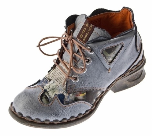 TMA EYES hand stitched leather womens booties-size 42 - Lot 85