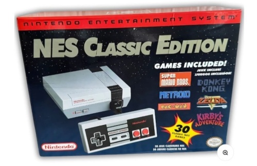 Authentic Nintendo Entertainment System: NES Classic Edition ( NES Mini ) 30 Built In Games - Lot 99
