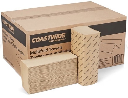 Coastwide Professional™ Multifold Paper Towels-15 packs - Lot 117