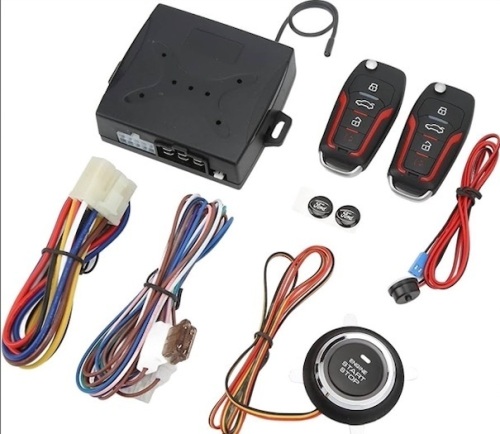 Universal Smart Push to Start Ignition Kit System for 12V Vehicles - Lot 121