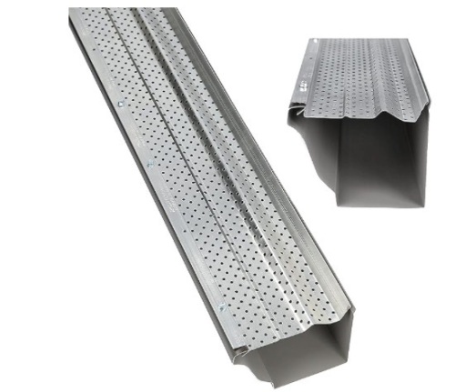 A-M Gutter Guard - Aluminum 6" (100 Feet, Mill Finish) - Lot 147