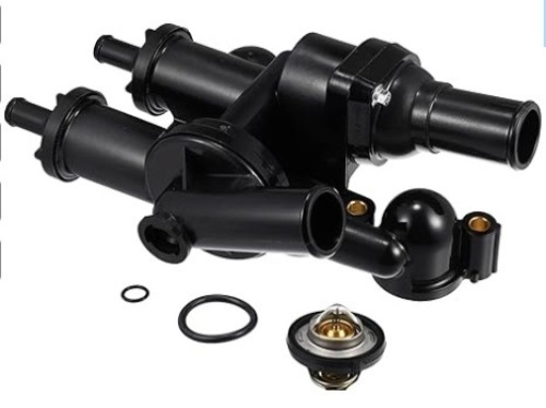 Engine Coolant Thermostat Housing Assembly for Dodge for Ram 3500 4000 2007-2010 902319106 04884568AC - Lot 169