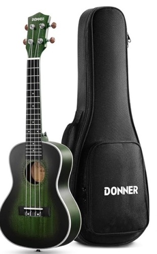Donner Concert Ukulele Professional 23 Inch Mahogany Ukelele  - Lot 176