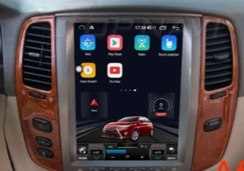 For Toyota Land Cruiser LC100 Lexus LX470 Car Stereo Radio Player GPS Android - Lot 186