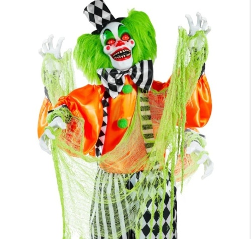 Funhouse Freddy The Motion Activated Animatronic Killer Clown Halloween Prop - Lot 215