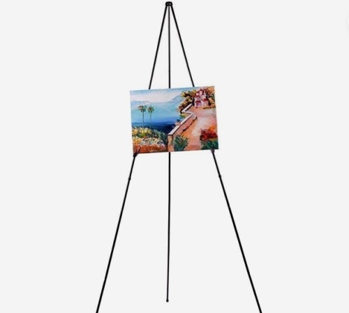 Lot of 4 Artecho Steel Easy Folding Easel Display and painting Stand Tripod Stand - Lot 257