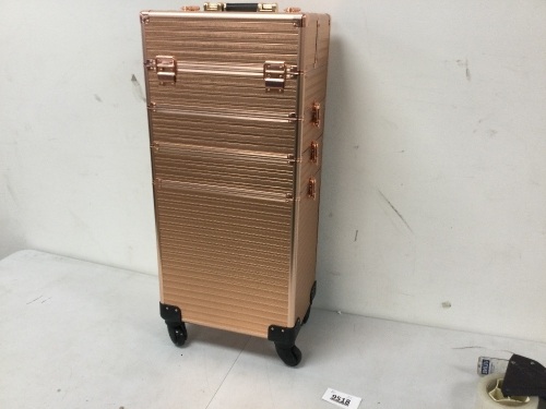 Pink Makeup Storage Rolling Cart - Lot 9518