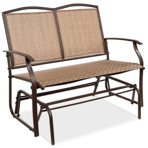 2-Person Patio Loveseat Swing Glider, Bench Rocker w/ Armrests 4.7 139 Reviews See reviews summary - Lot 9454